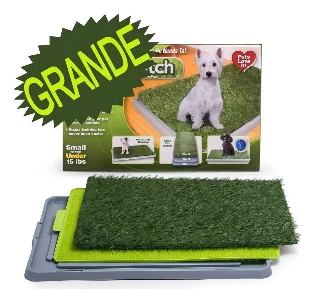 Tapete sanitario de entrenamiento para perros de todos los tamaños: tiene 3 capas y es lavable: gratis cepillo que remueve el pelo muerto